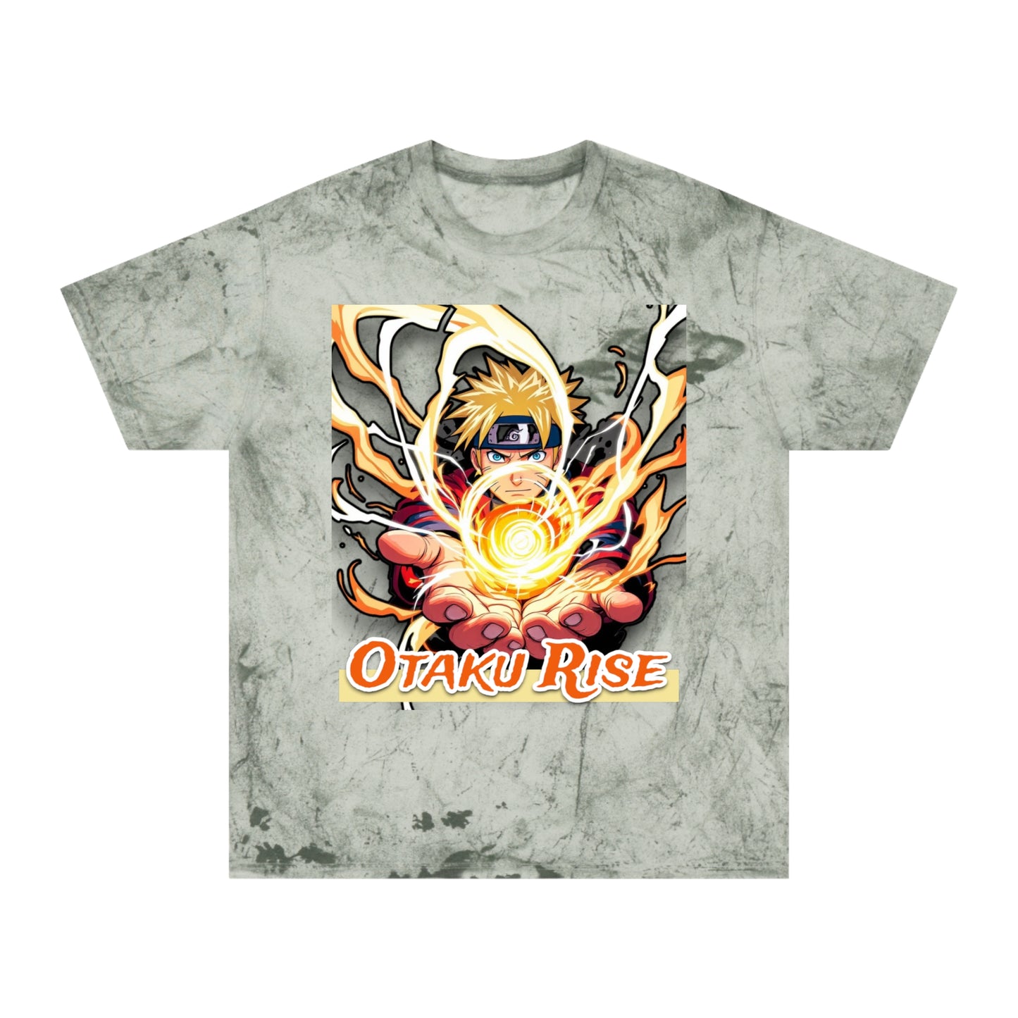Unisex Anime Color Blast Tee | Otaku Rise T-Shirt, Gamer Gift, Anime Merchandise, Casual Wear, Geek Style, Collector's Item