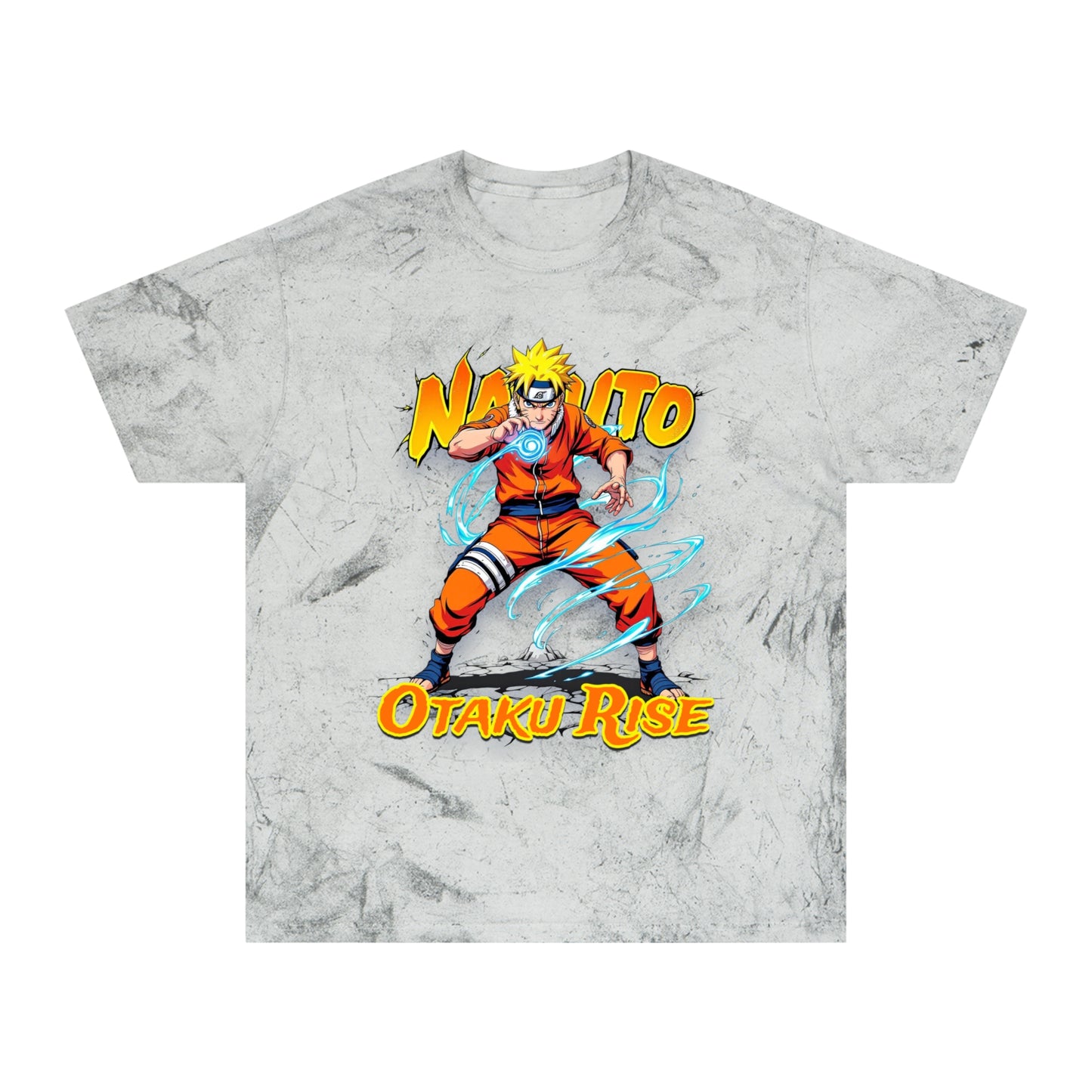 Naruto Otaku Rise Unisex T-Shirt, Anime Apparel, Geek Gift, Colorful Anime Shirt, Cosplay Tee, Otaku Merchandise