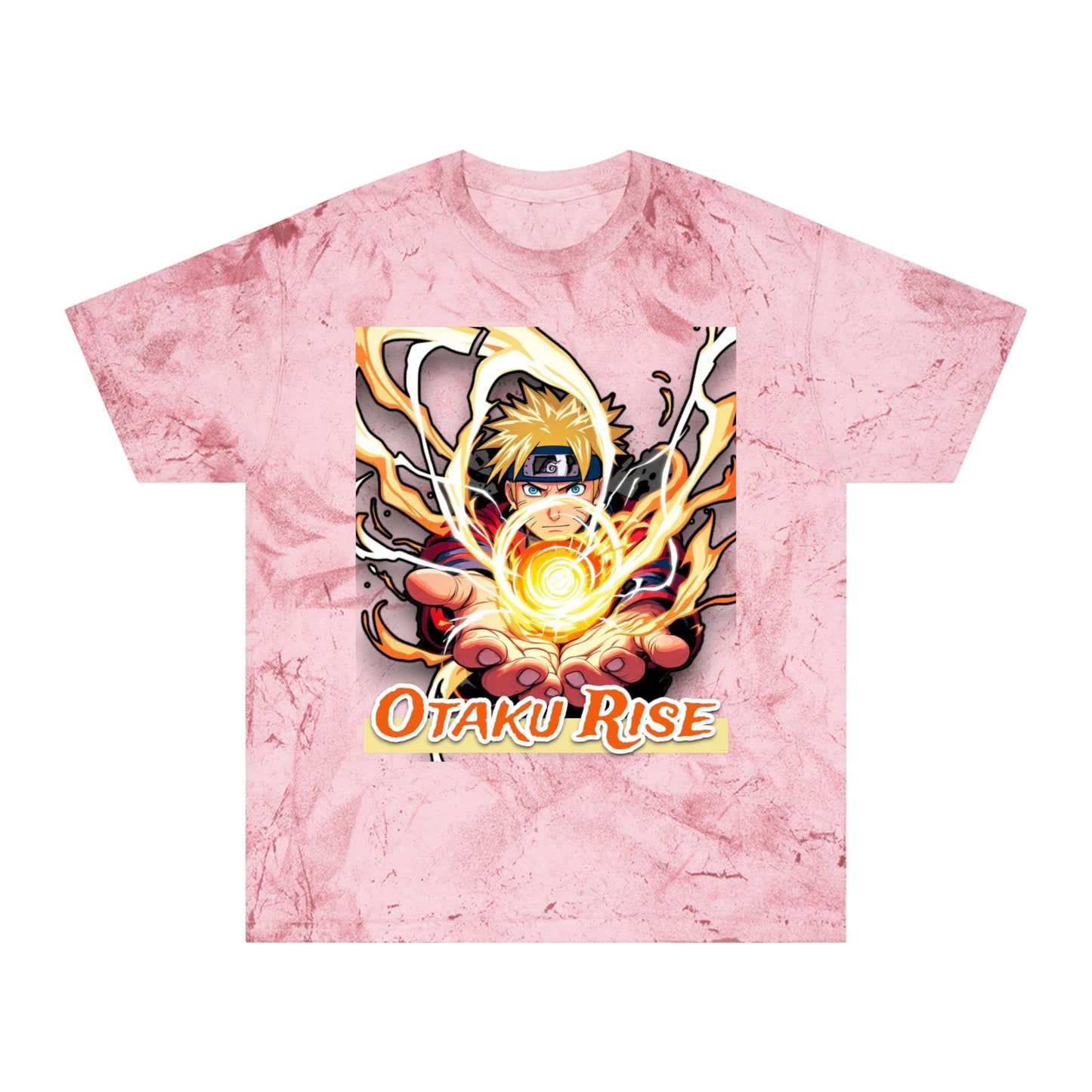 Unisex Anime Color Blast Tee | Otaku Rise T-Shirt, Gamer Gift, Anime Merchandise, Casual Wear, Geek Style, Collector's Item