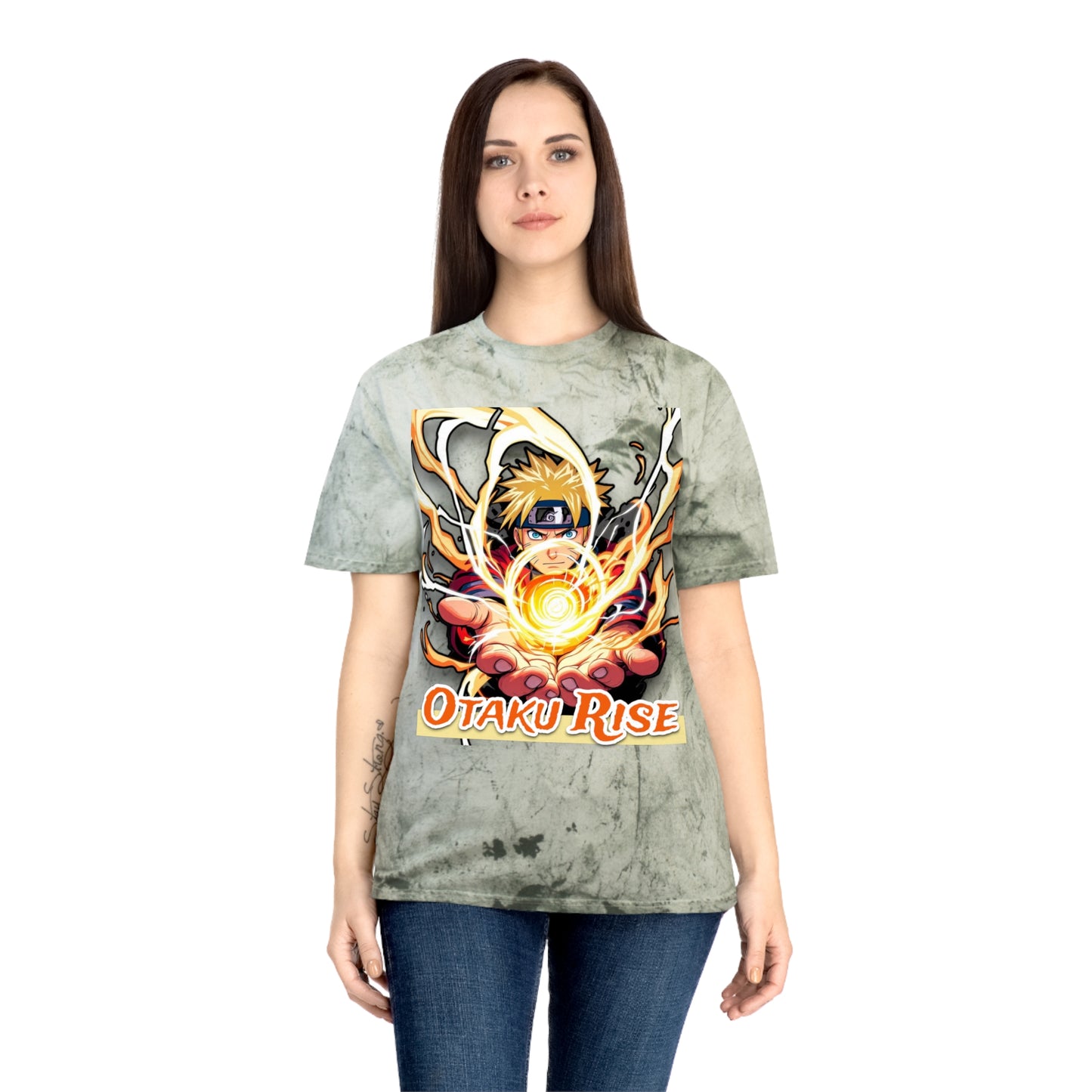 Unisex Anime Color Blast Tee | Otaku Rise T-Shirt, Gamer Gift, Anime Merchandise, Casual Wear, Geek Style, Collector's Item