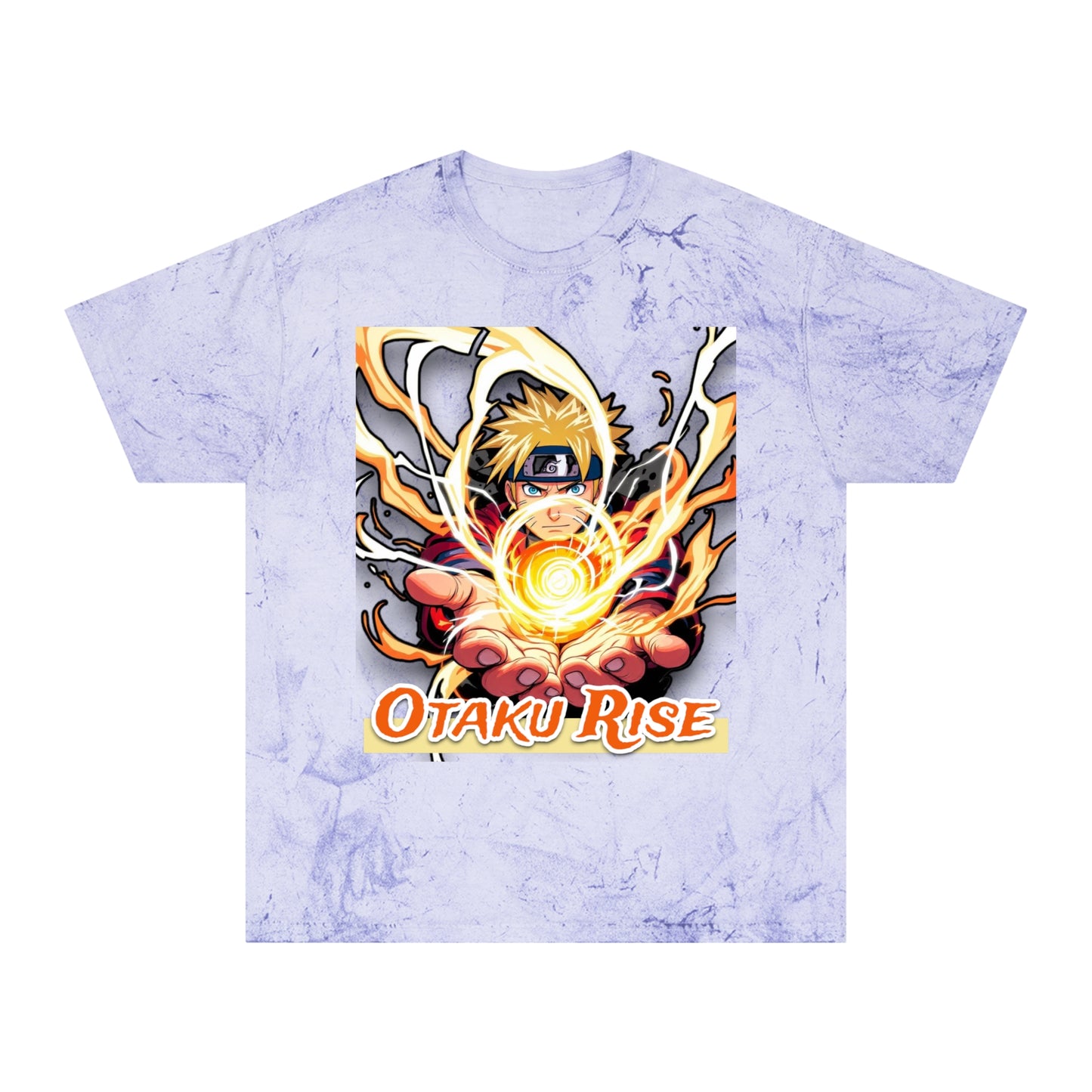 Unisex Anime Color Blast Tee | Otaku Rise T-Shirt, Gamer Gift, Anime Merchandise, Casual Wear, Geek Style, Collector's Item