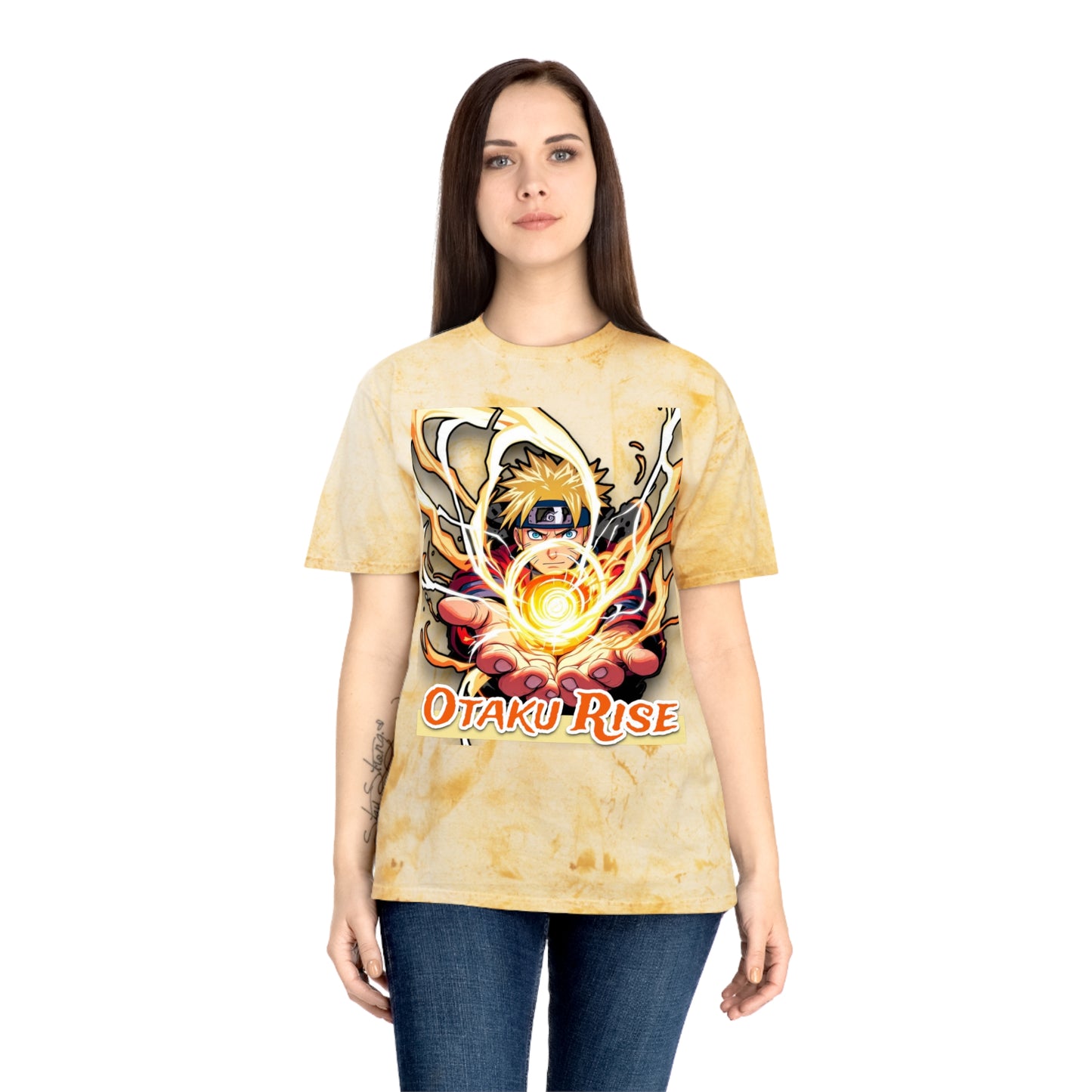 Unisex Anime Color Blast Tee | Otaku Rise T-Shirt, Gamer Gift, Anime Merchandise, Casual Wear, Geek Style, Collector's Item