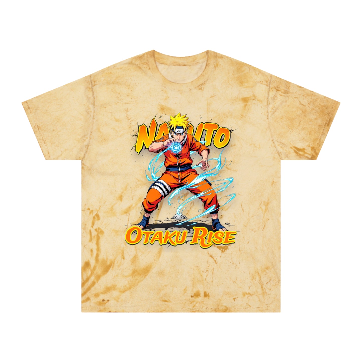 Naruto Otaku Rise Unisex T-Shirt, Anime Apparel, Geek Gift, Colorful Anime Shirt, Cosplay Tee, Otaku Merchandise