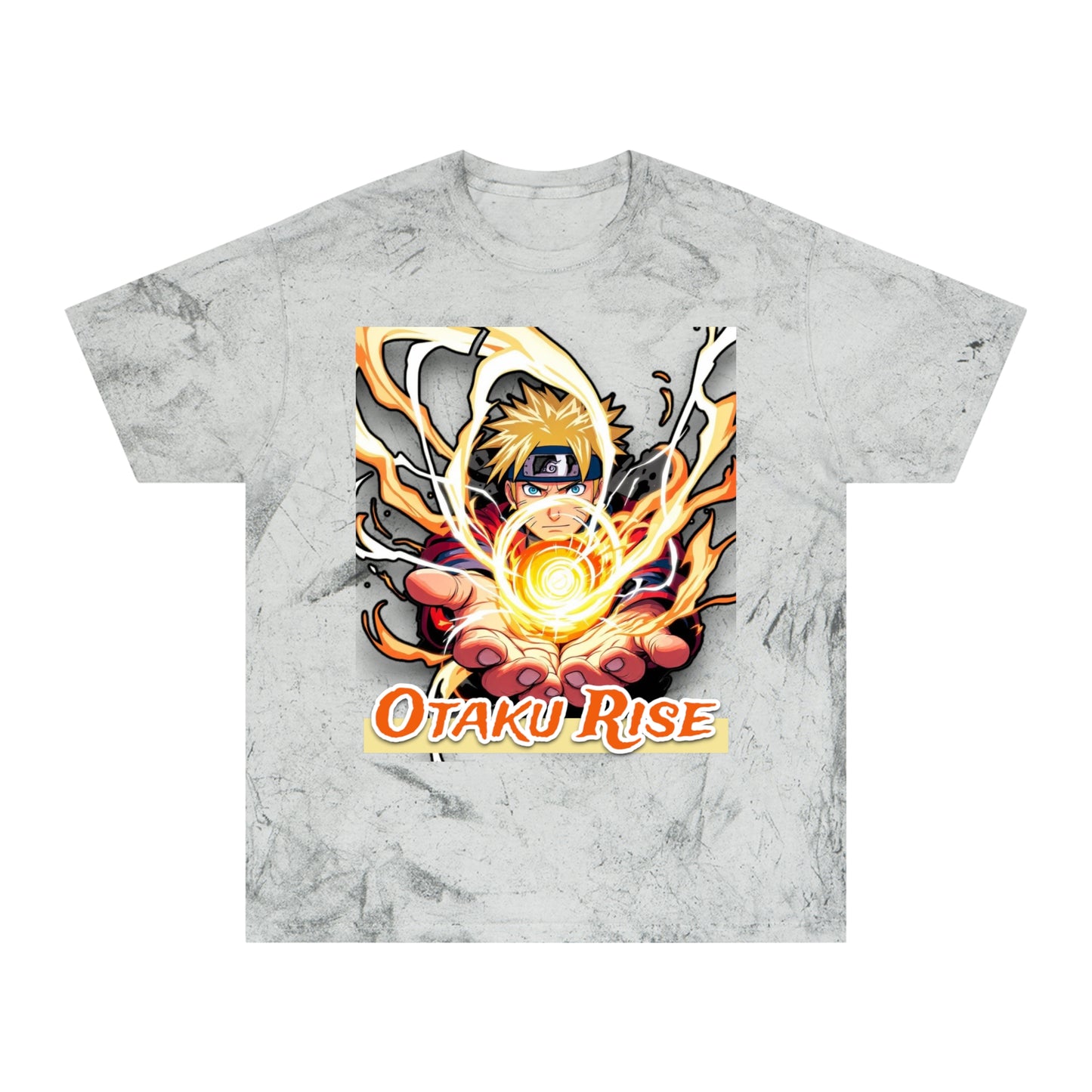 Unisex Anime Color Blast Tee | Otaku Rise T-Shirt, Gamer Gift, Anime Merchandise, Casual Wear, Geek Style, Collector's Item