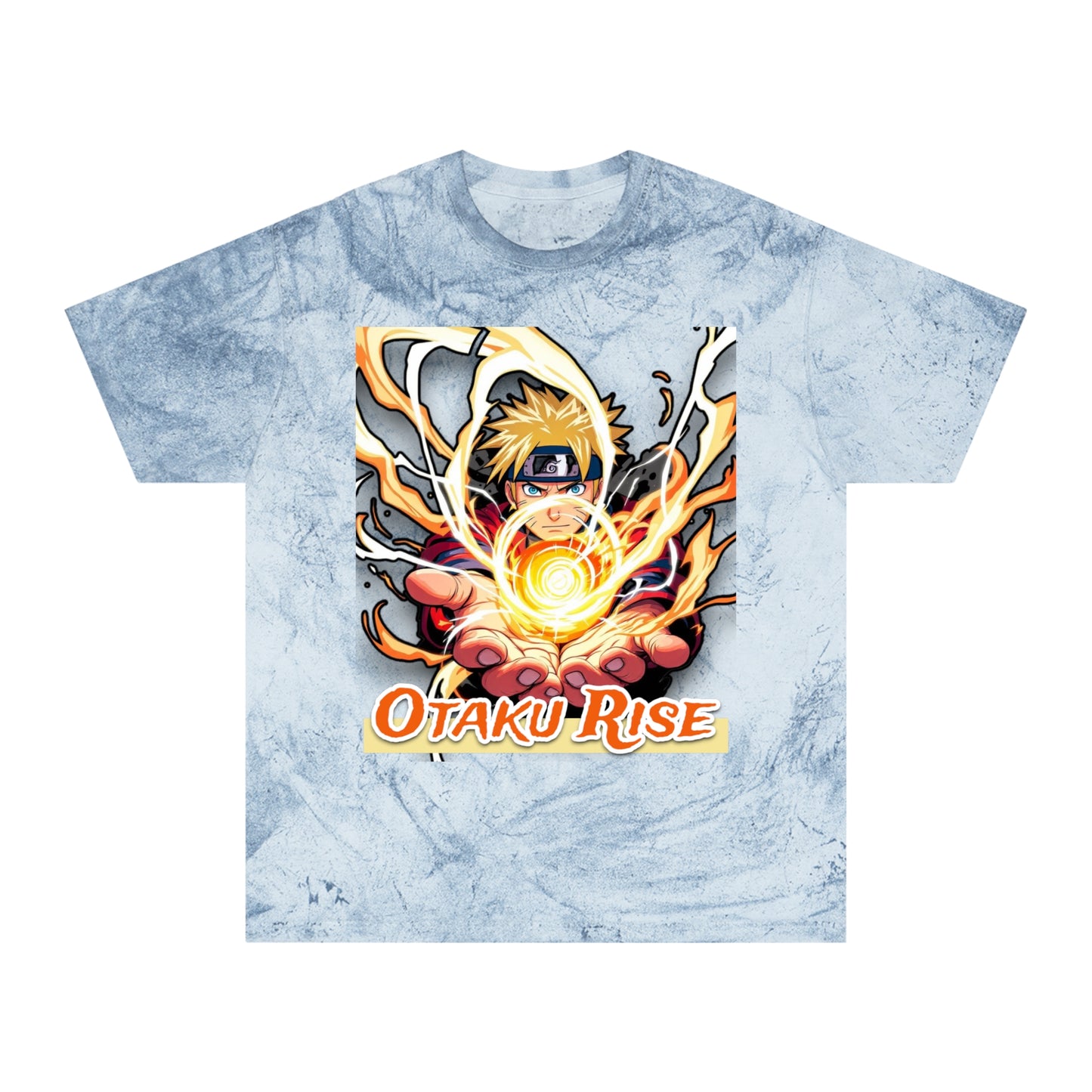 Unisex Anime Color Blast Tee | Otaku Rise T-Shirt, Gamer Gift, Anime Merchandise, Casual Wear, Geek Style, Collector's Item