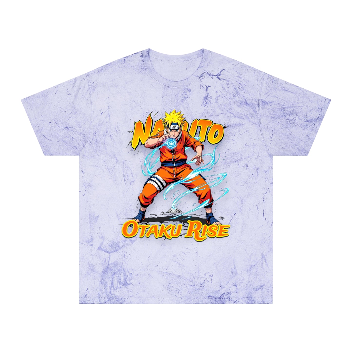 Naruto Otaku Rise Unisex T-Shirt, Anime Apparel, Geek Gift, Colorful Anime Shirt, Cosplay Tee, Otaku Merchandise