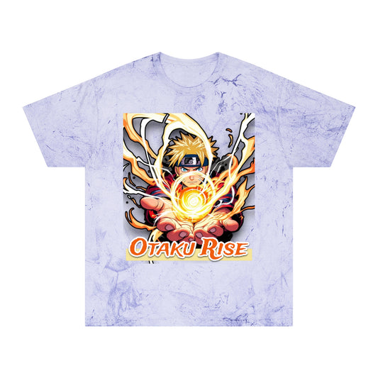Unisex Anime Color Blast Tee | Otaku Rise T-Shirt, Gamer Gift, Anime Merchandise, Casual Wear, Geek Style, Collector's Item