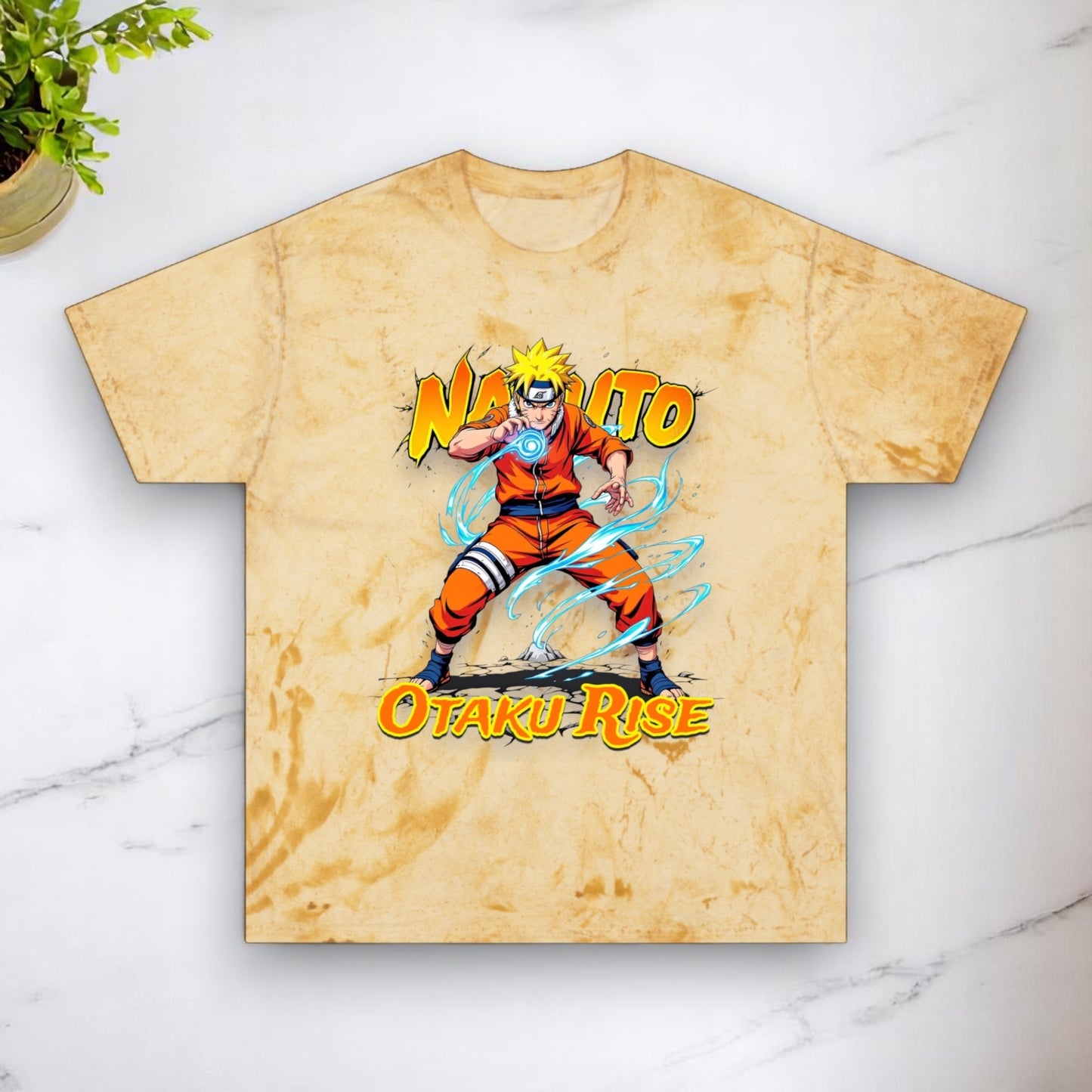 Naruto Otaku Rise Unisex T-Shirt, Anime Apparel, Geek Gift, Colorful Anime Shirt, Cosplay Tee, Otaku Merchandise