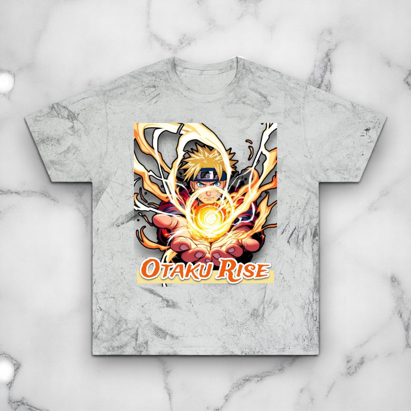 Unisex Anime Color Blast Tee | Otaku Rise T-Shirt, Gamer Gift, Anime Merchandise, Casual Wear, Geek Style, Collector's Item
