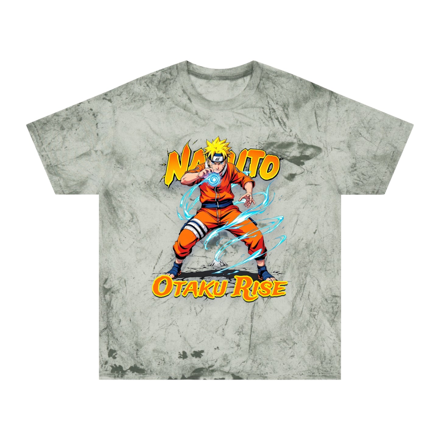 Naruto Otaku Rise Unisex T-Shirt, Anime Apparel, Geek Gift, Colorful Anime Shirt, Cosplay Tee, Otaku Merchandise