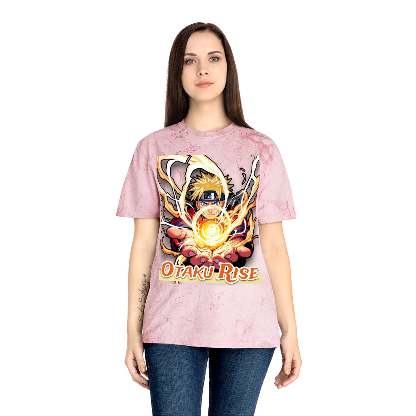 Unisex Anime Color Blast Tee | Otaku Rise T-Shirt, Gamer Gift, Anime Merchandise, Casual Wear, Geek Style, Collector's Item